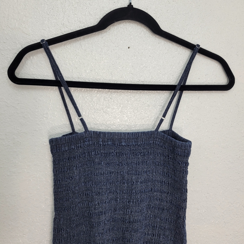 Madewell Smocked Maxi Dress NV350 NWT Size S - Picture 9 of 12